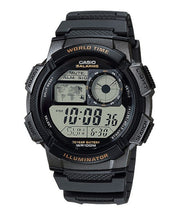 Casio Collection AE-1000W-1AVEF - bracciale, cassa e quadrante neri
